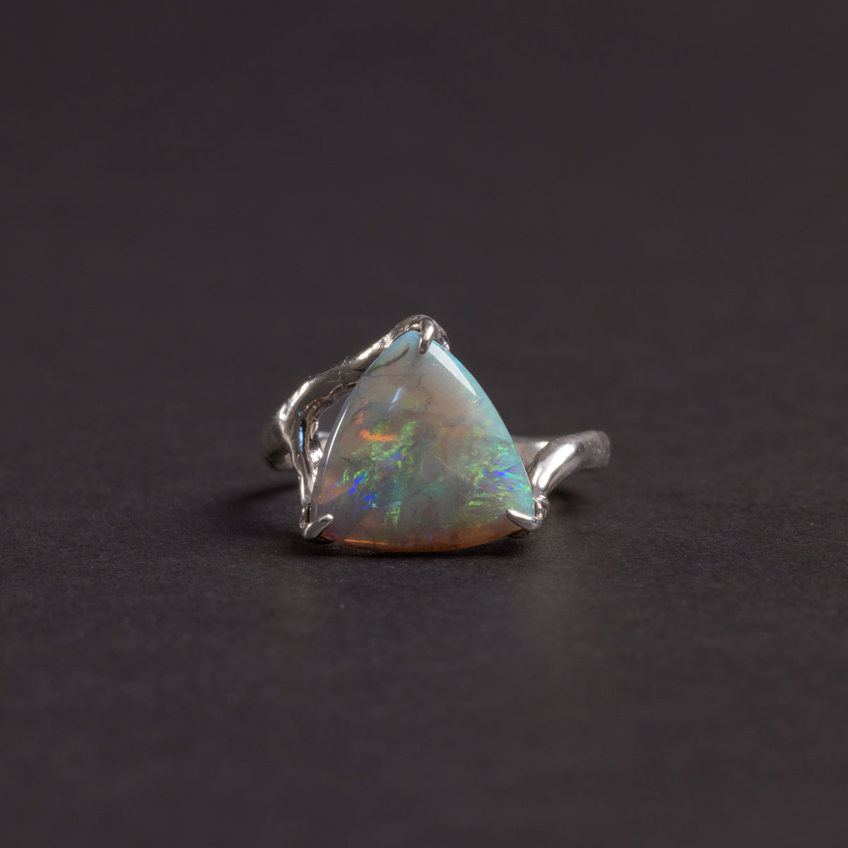 anello Opale Nero