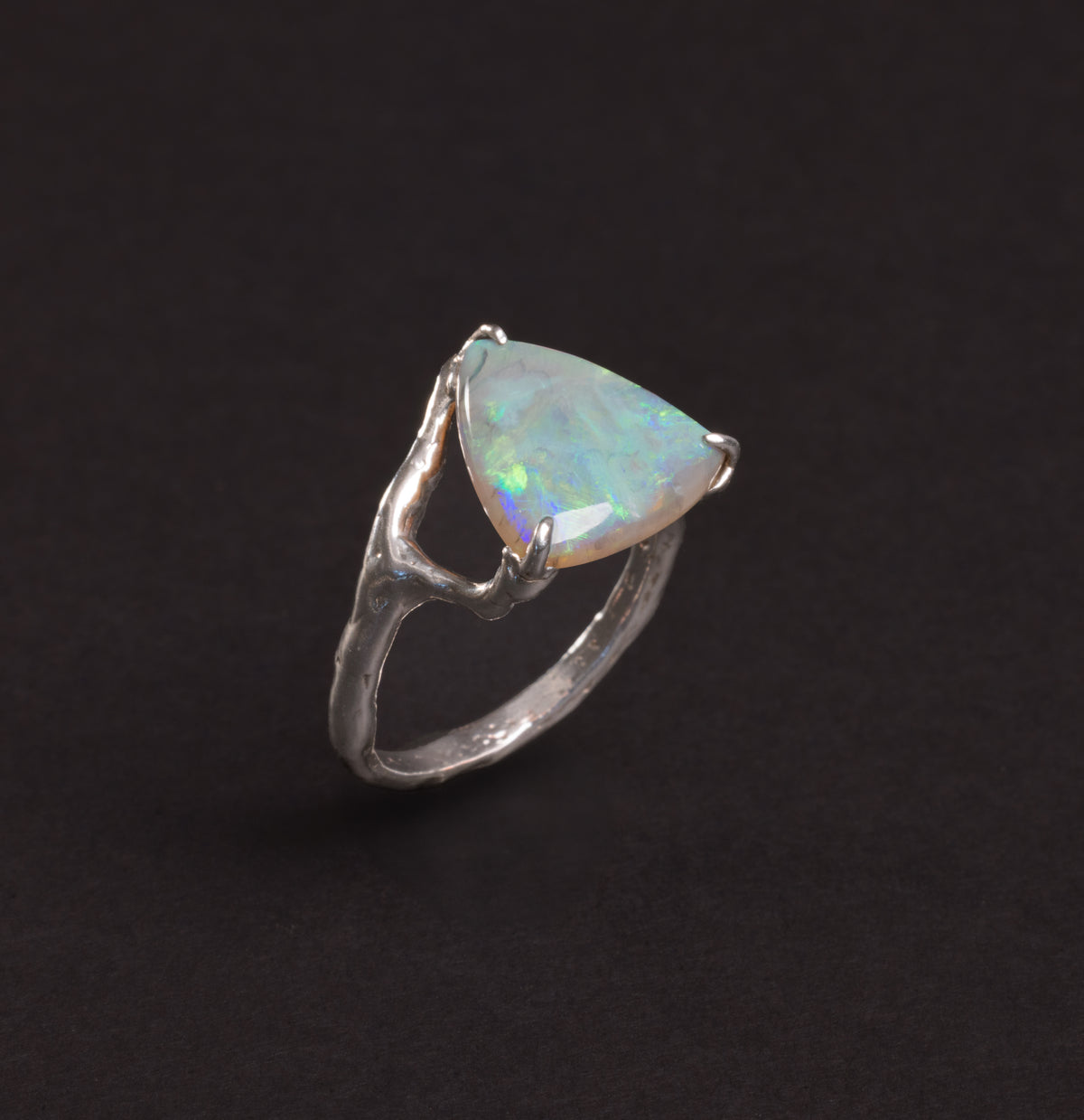 anello Opale Nero